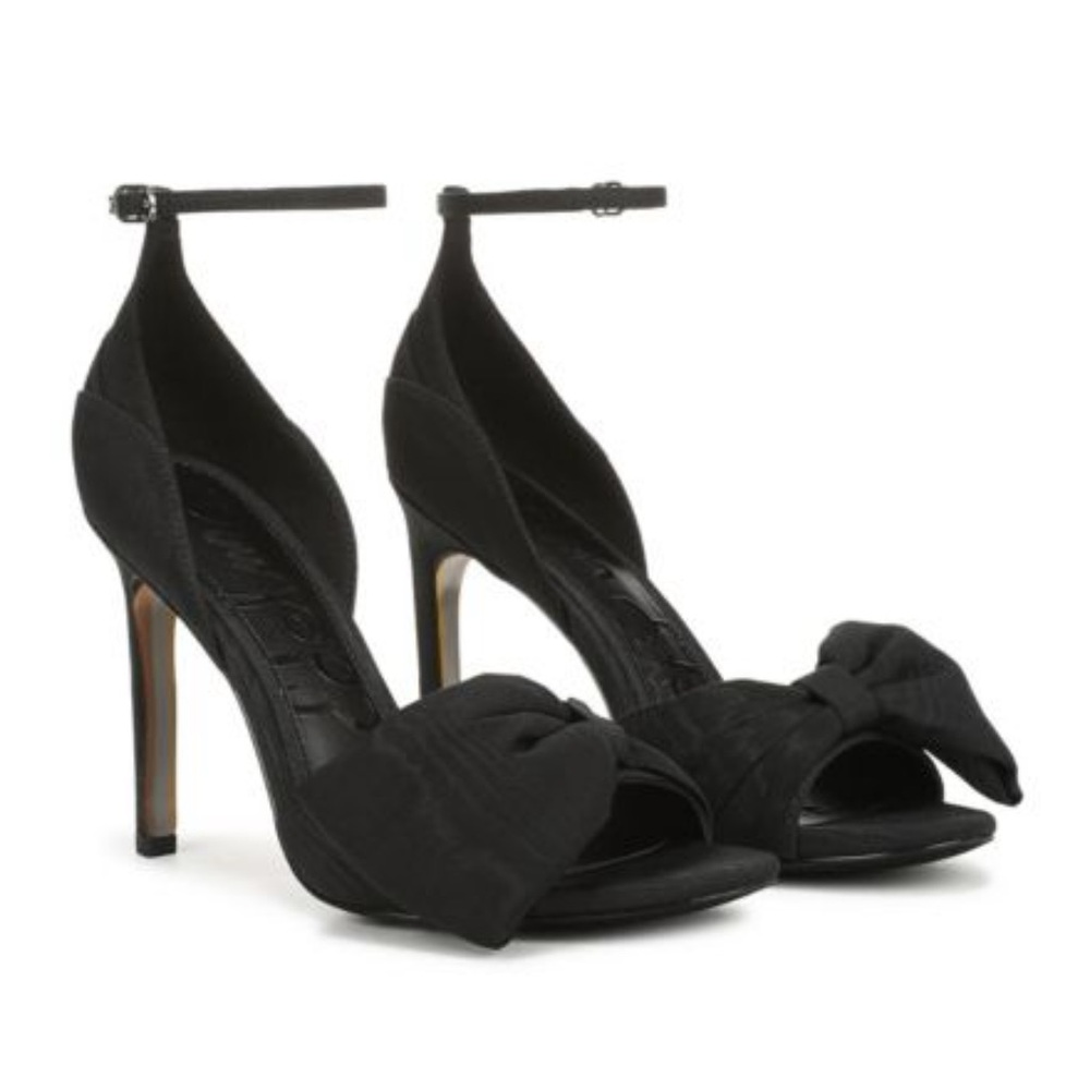 Sam Edelman Ida Heels in Black with bow